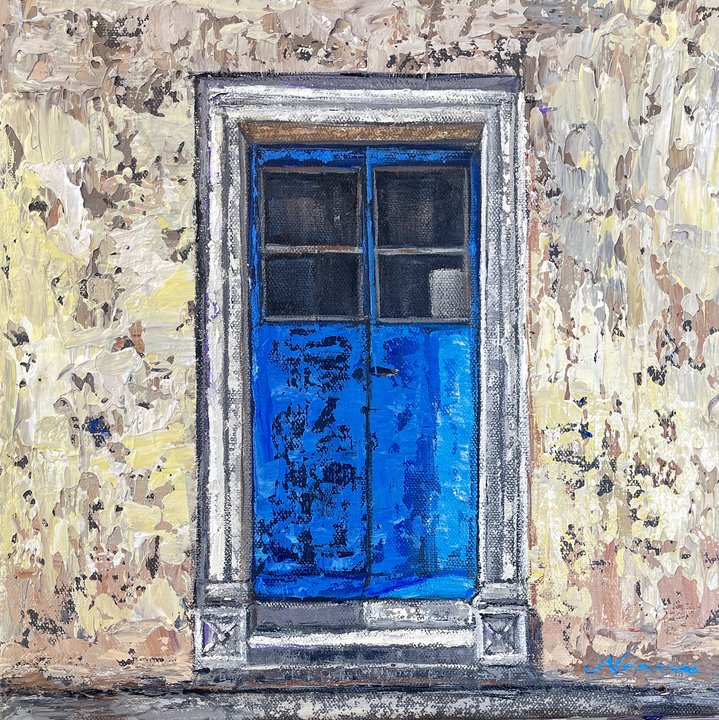 Behind the Blue Door