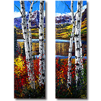 Autumn On Bells Diptych
