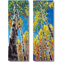 Skyward Diptych