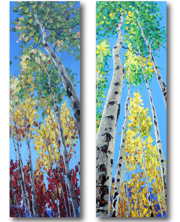 Color Guard And Skyward Each Panel