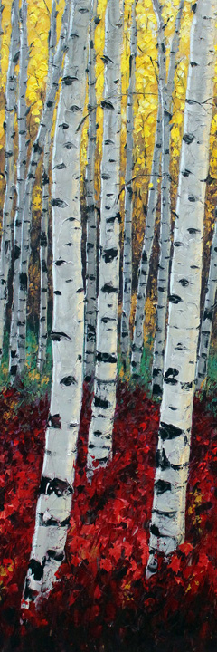 Aspens In Crimson2