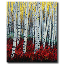 Aspens In Crimson2